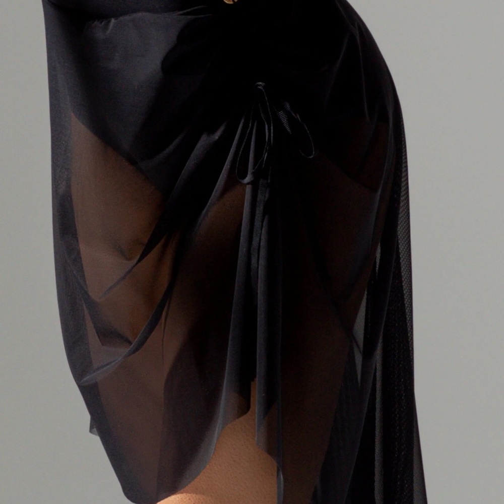 Bodile mesh dance skirt